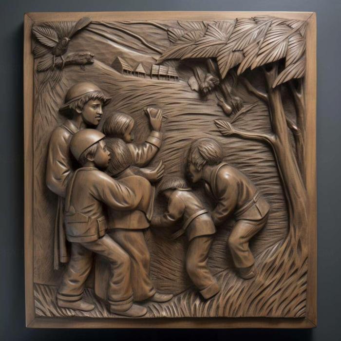 نموذج ثلاثي الأبعاد لآلة CNC 3D Art 